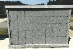 KMI R 80 - Custom Columbaria installed by Kootenay Monument Installations