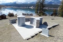 Columbaria installed by Kootenay Monument Installations