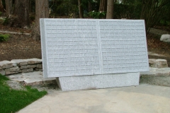 Memorial Book in Port Coquitlam, BC. Kootenay Monument Installations offers Memorial Books in various sizes from 150 spaces to 300 spaces.